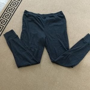 Women's long underwear black L